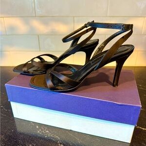 Ann Taylor Black Heels Elegant Design